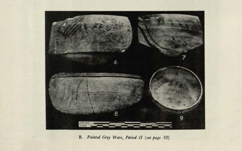 Painted Grey Ware