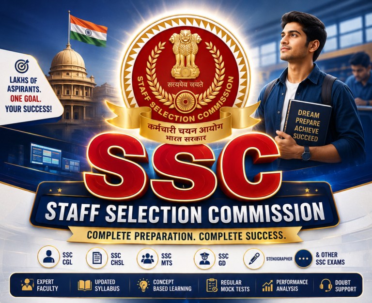 SSC (Staff Selection Commission) @999 Only