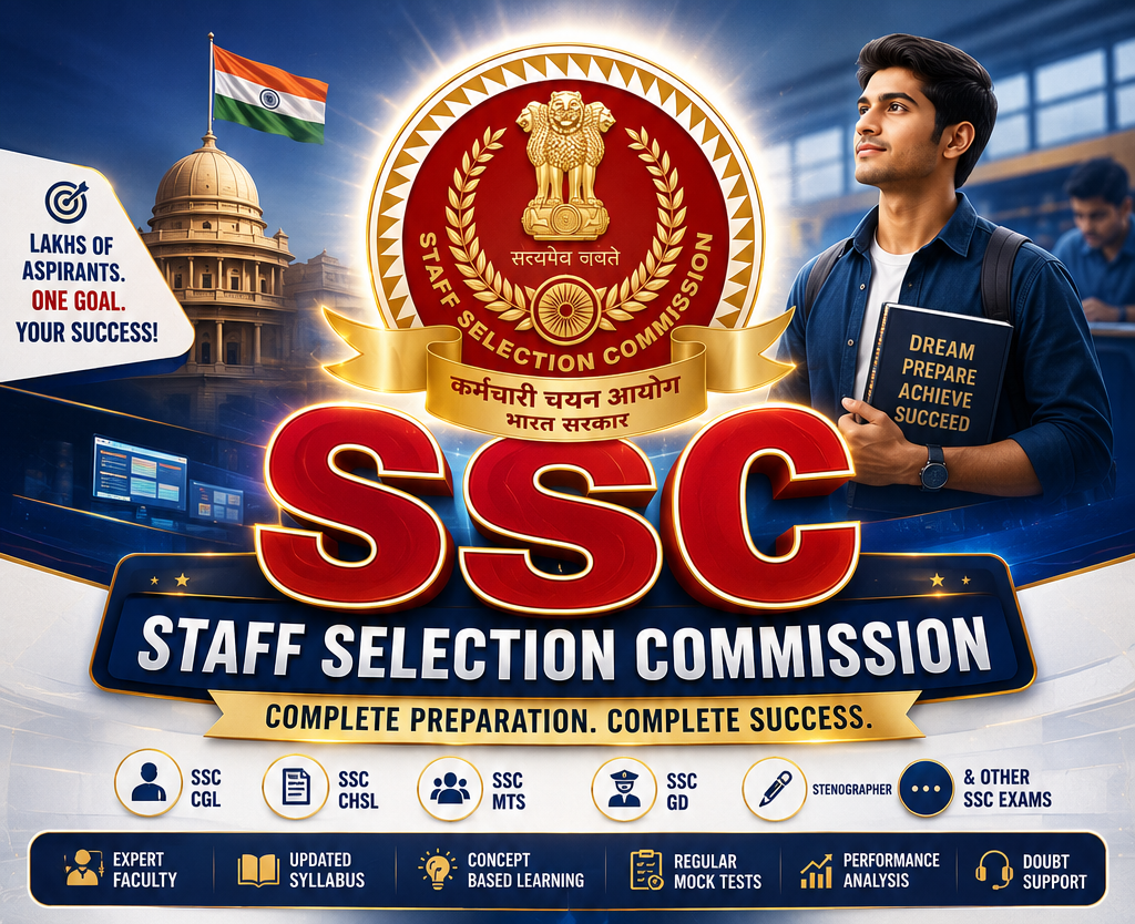 SSC (Staff Selection Commission) @999 Only
